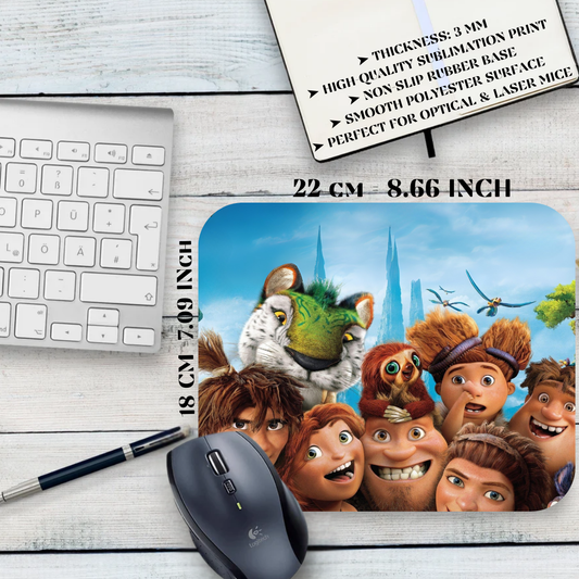 Podkładka pod mysz Krudowie / The Croods – rodzina Krudów, animacja