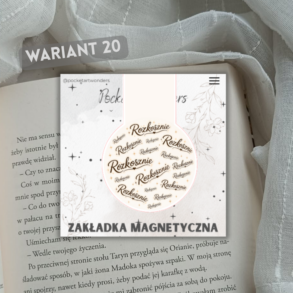 Marque-page magnétique – Studenckie życie / Student Life