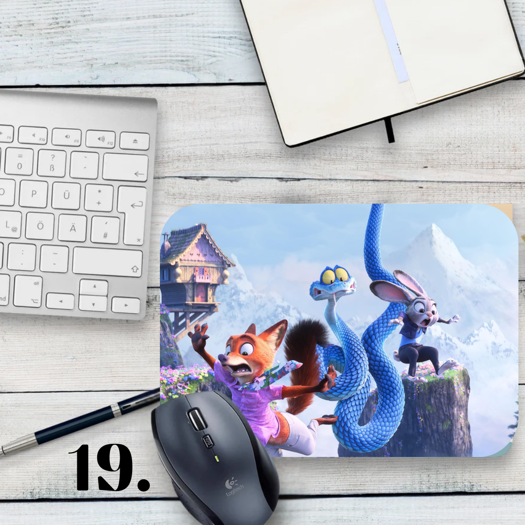 Zootopia Mouse Pad - Judy Hopps and Nick Wilde