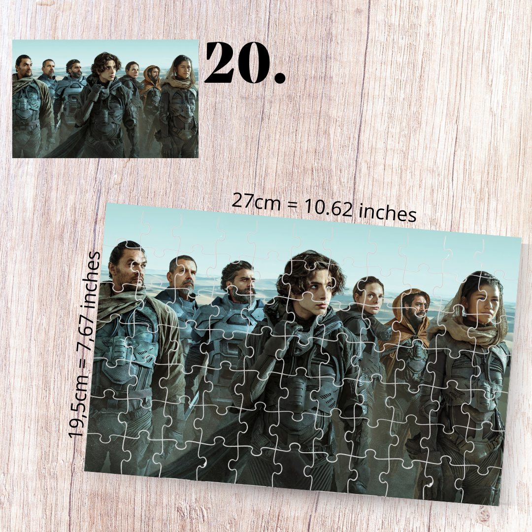 Puzzle Diuna / Dune – film sci-fi, Arrakis