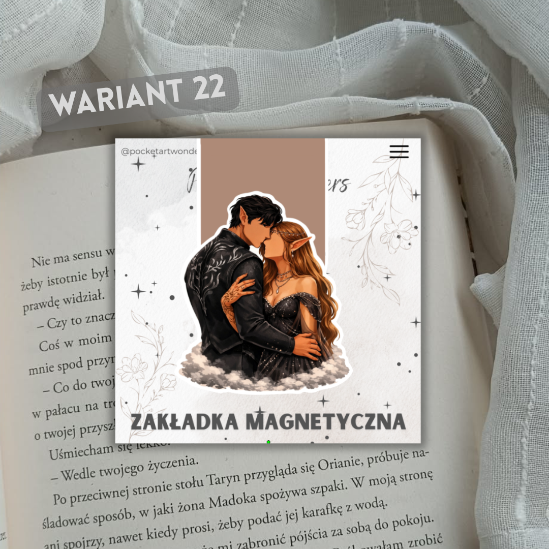 Zakładka magnetyczna - inspirowana ACOTAR