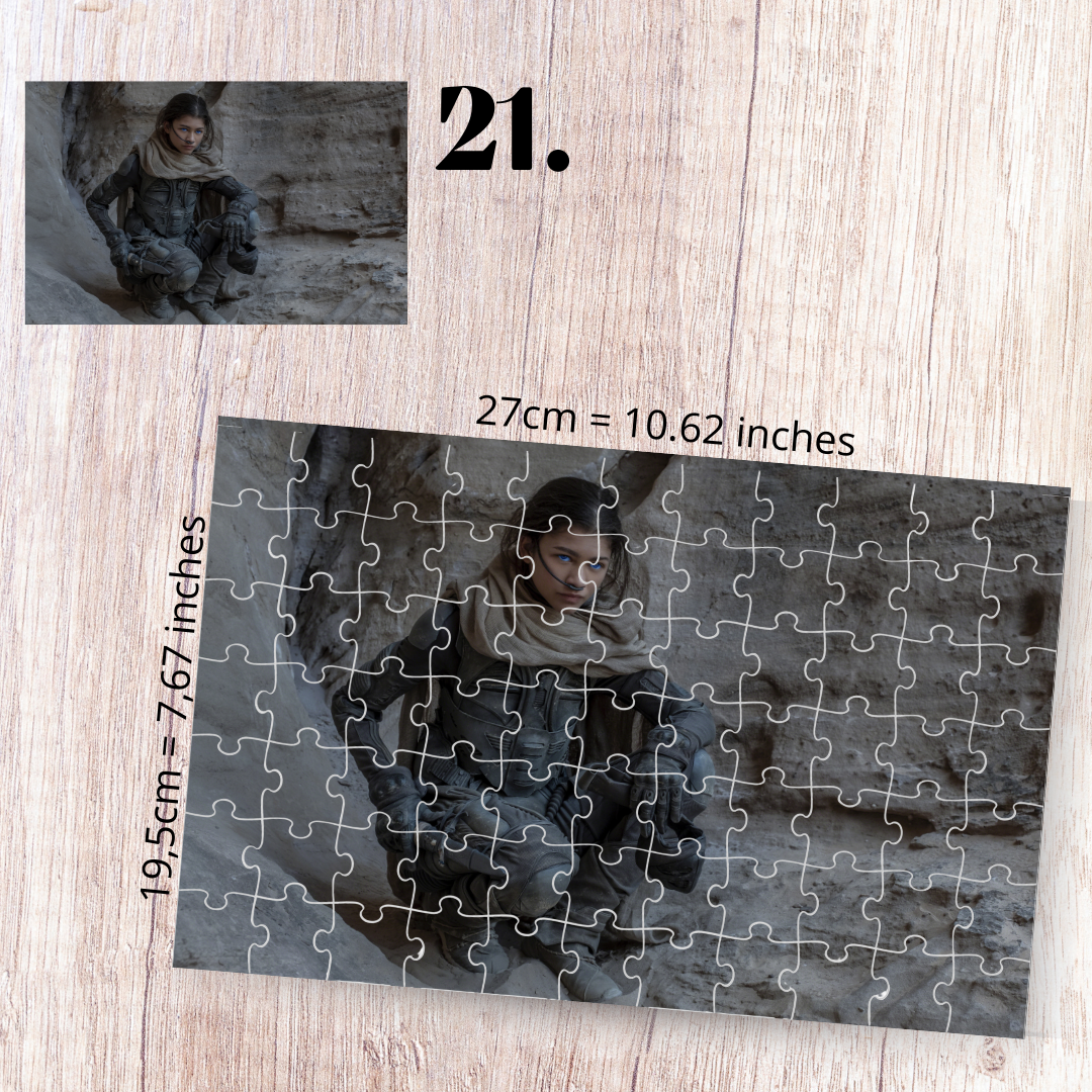 Puzzle Diuna / Dune – sci-fi film, Arrakis