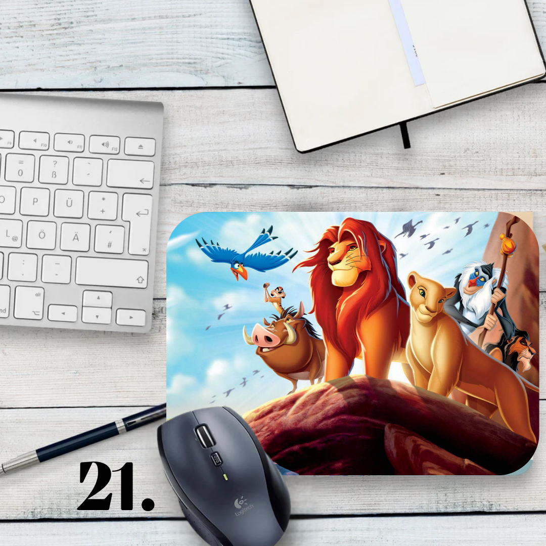 Podkładka pod mysz Król Lew / The Lion King – Simba, Nala, Timon i Pumba