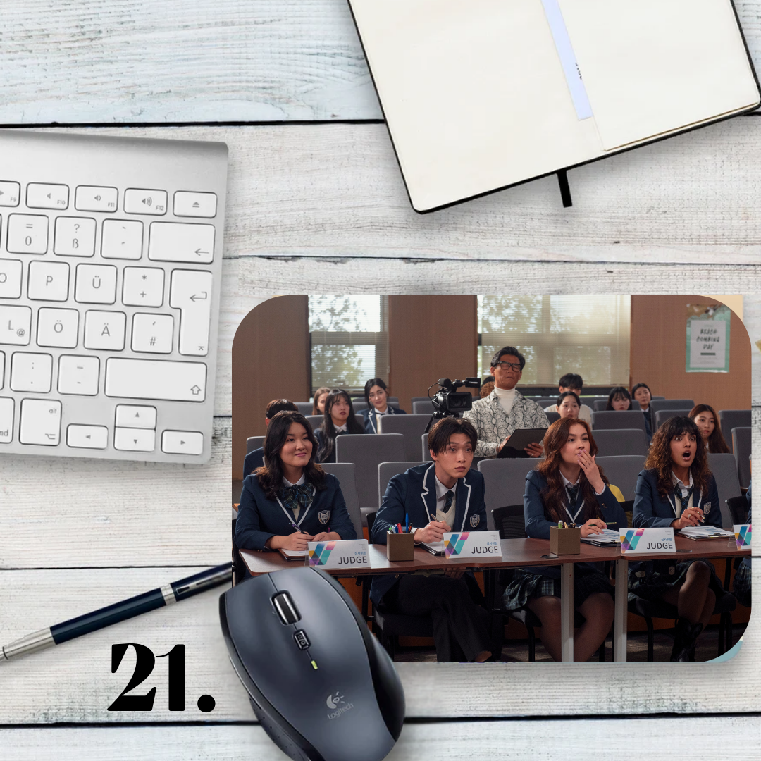 Podkładka pod mysz XO, Kitty / XO, Kitty – serial romantyczny Netflix