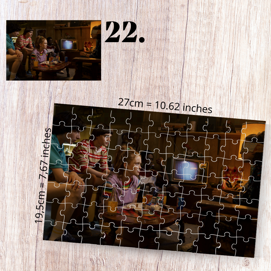 Puzzle Stranger Things / Stranger Things – serial Netflix, horror fantasy