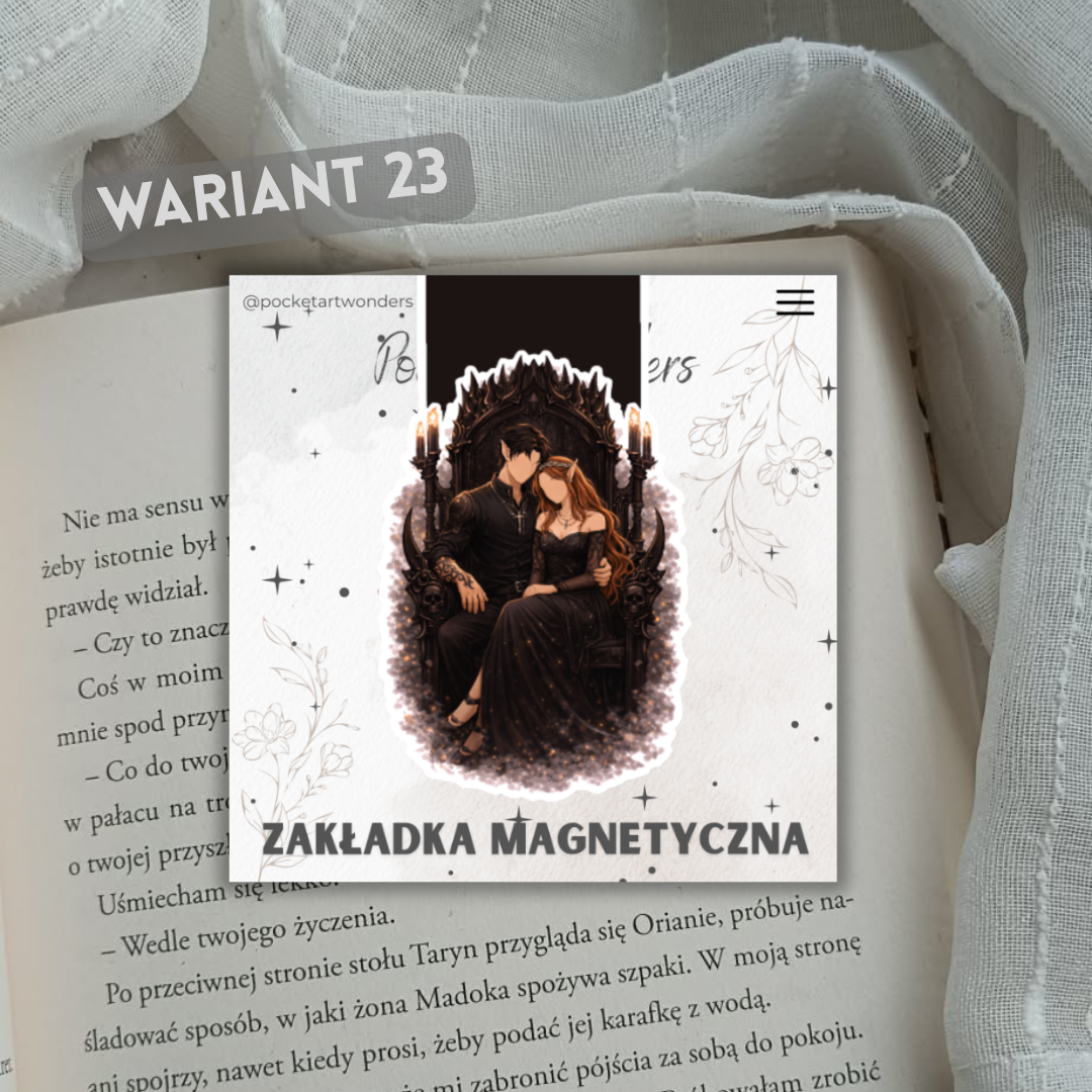 Zakładka magnetyczna - inspirowana ACOTAR