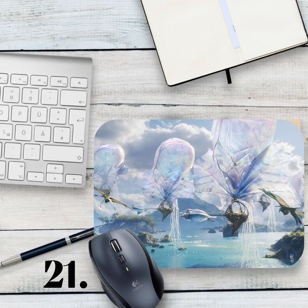 Podkładka pod mysz Avatar / Avatar – Pandora, Neytiri i Jake Sully