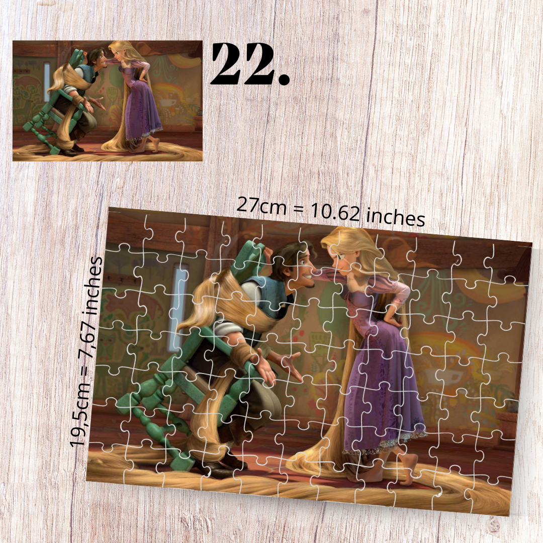 Puzzle Zaplątani / Tangled – Roszpunka, animacja Disney