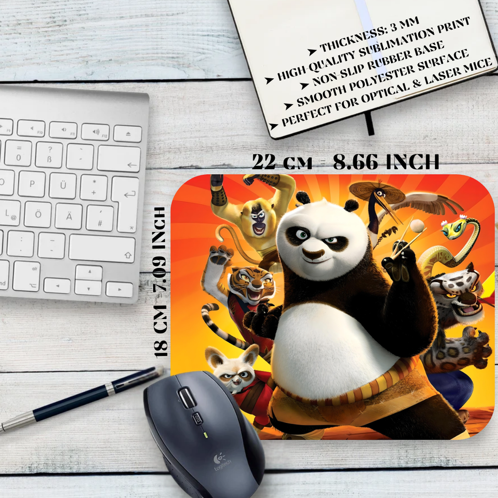 Podložka pod myš – Kung Fu Panda
