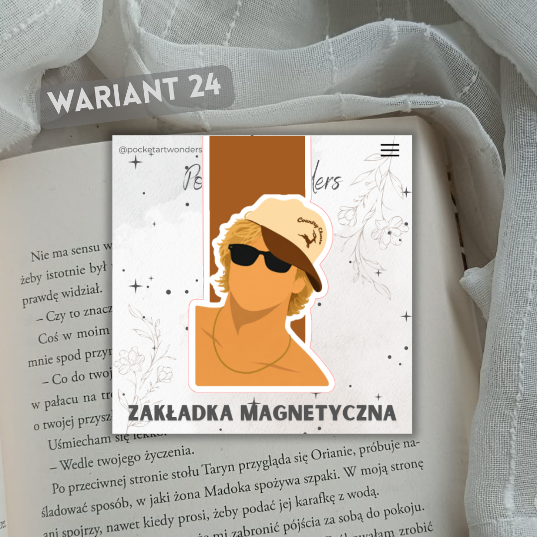 Zakładka magnetyczna - inspirowana Off Campus