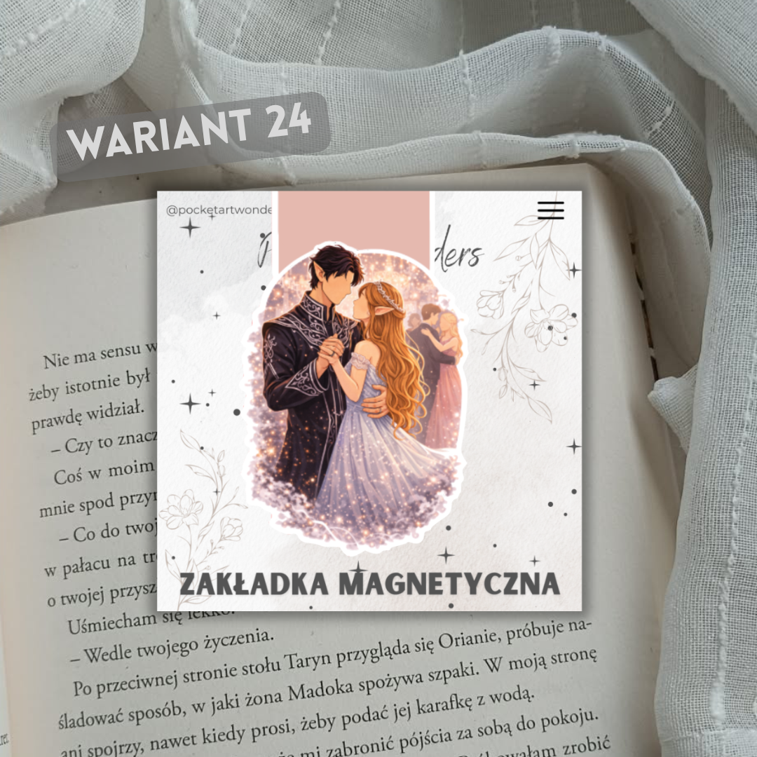 Zakładka magnetyczna - inspirowana ACOTAR