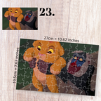 Puzzle mit 88 Teilen – Król Lew / The Lion King