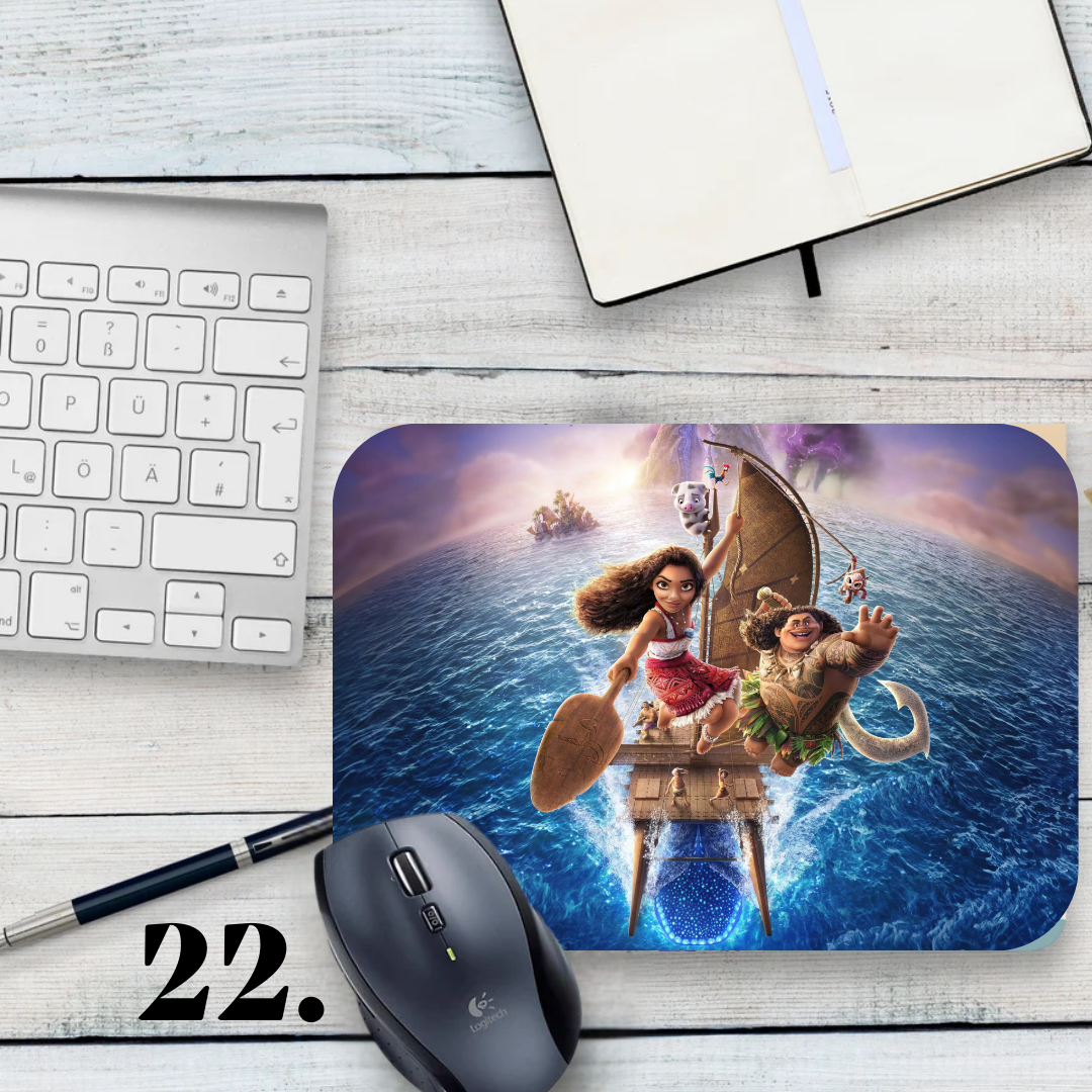 Vaiana / Moana Mousepad - Moana and Maui, Disney Animation