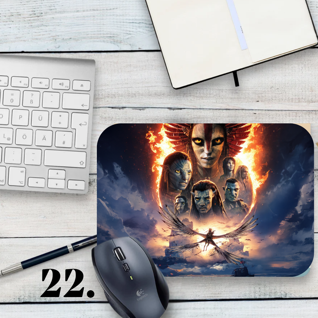 Podkładka pod mysz Avatar / Avatar – Pandora, Neytiri i Jake Sully