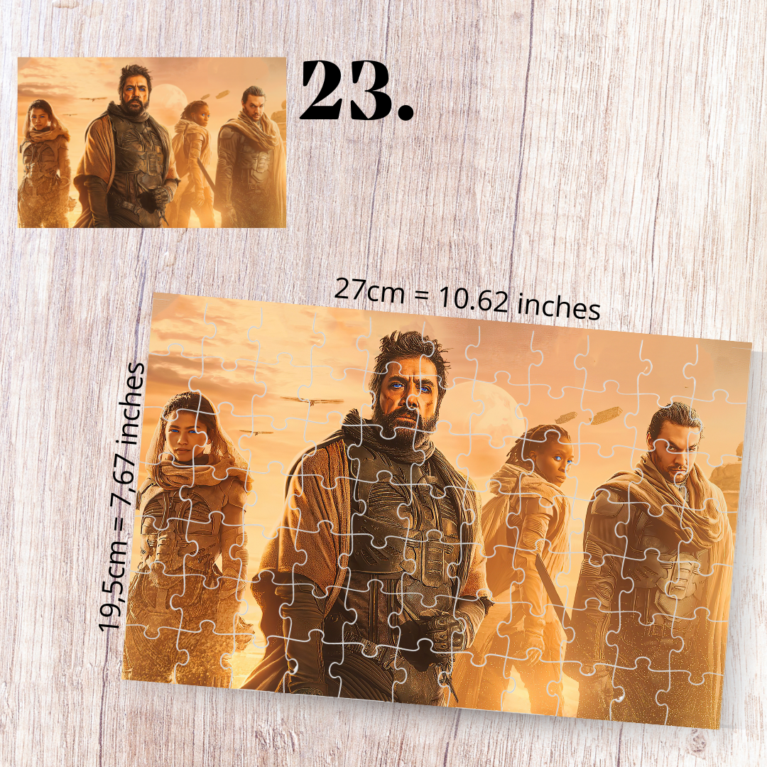 Puzzle Diuna / Dune – sci-fi film, Arrakis
