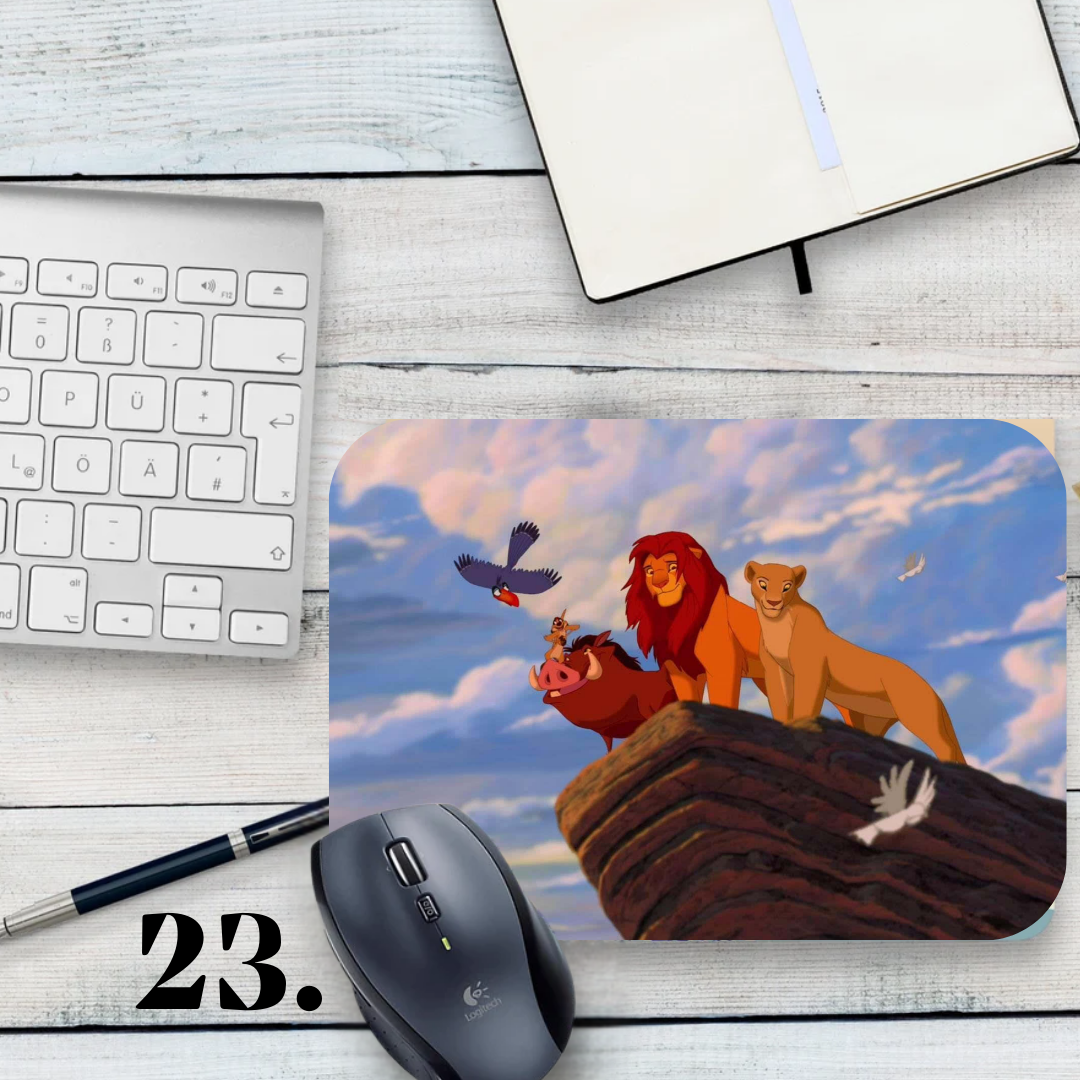 The Lion King Mouse Pad – Simba, Nala, Timon, and Pumbaa