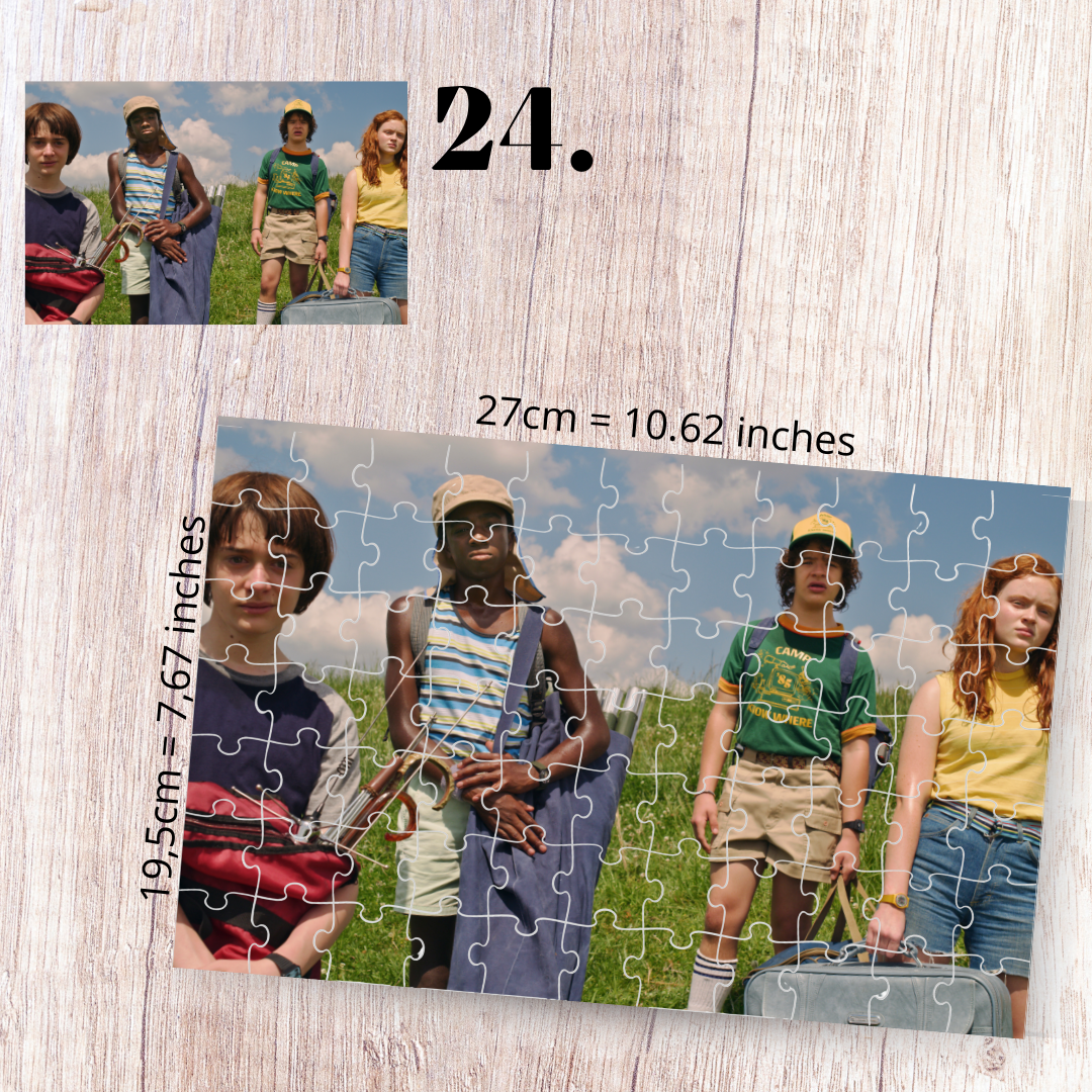 Puzzle Stranger Things / Stranger Things – serial Netflix, horror fantasy