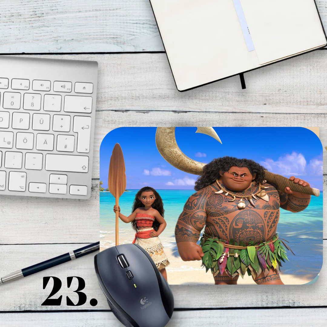 Vaiana / Moana Mousepad - Moana and Maui, Disney Animation