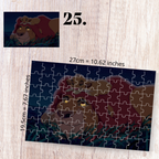 Puzzle mit 88 Teilen – Król Lew / The Lion King