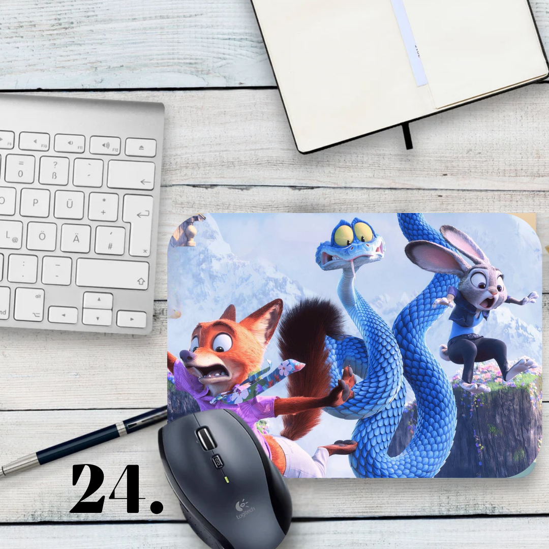 Zootopia Mouse Pad - Judy Hopps and Nick Wilde