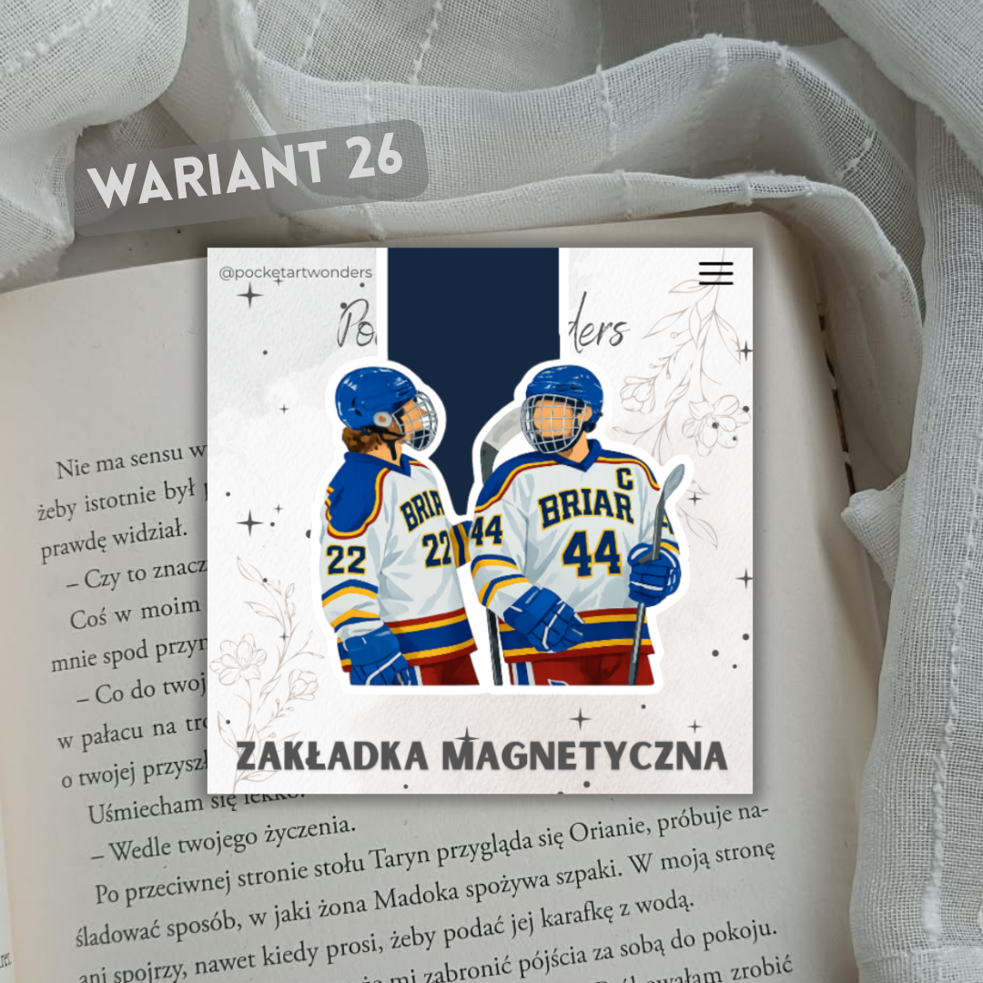 Zakładka magnetyczna - inspirowana Off Campus