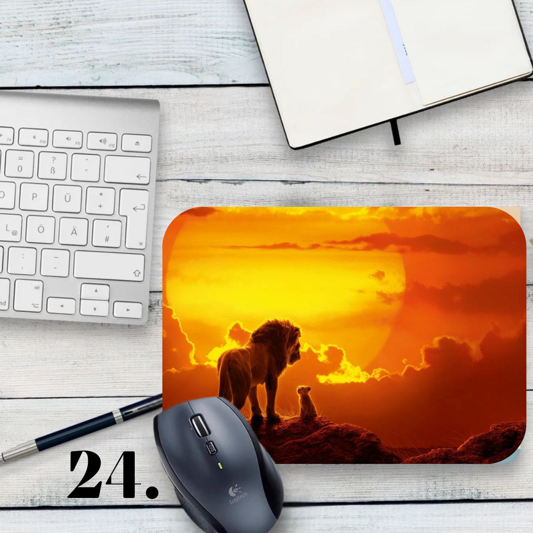 The Lion King Mouse Pad – Simba, Nala, Timon, and Pumbaa