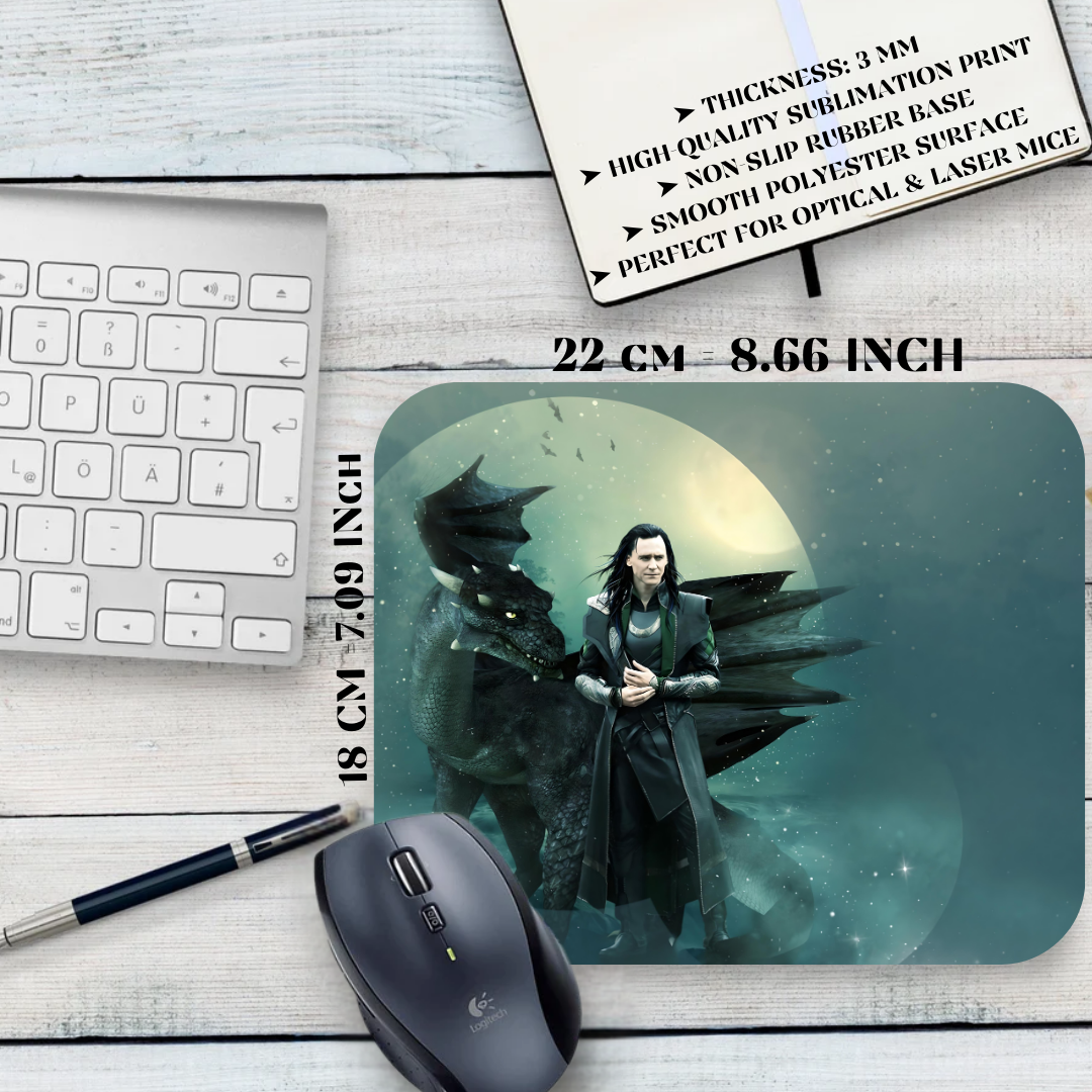 Podkładka pod mysz Loki / Loki – Asgard, serial Marvel