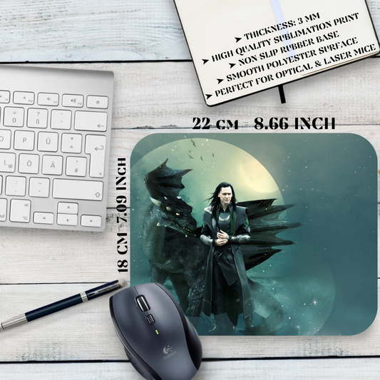 Mouse pad Loki / Loki - Asgard, Marvel series
