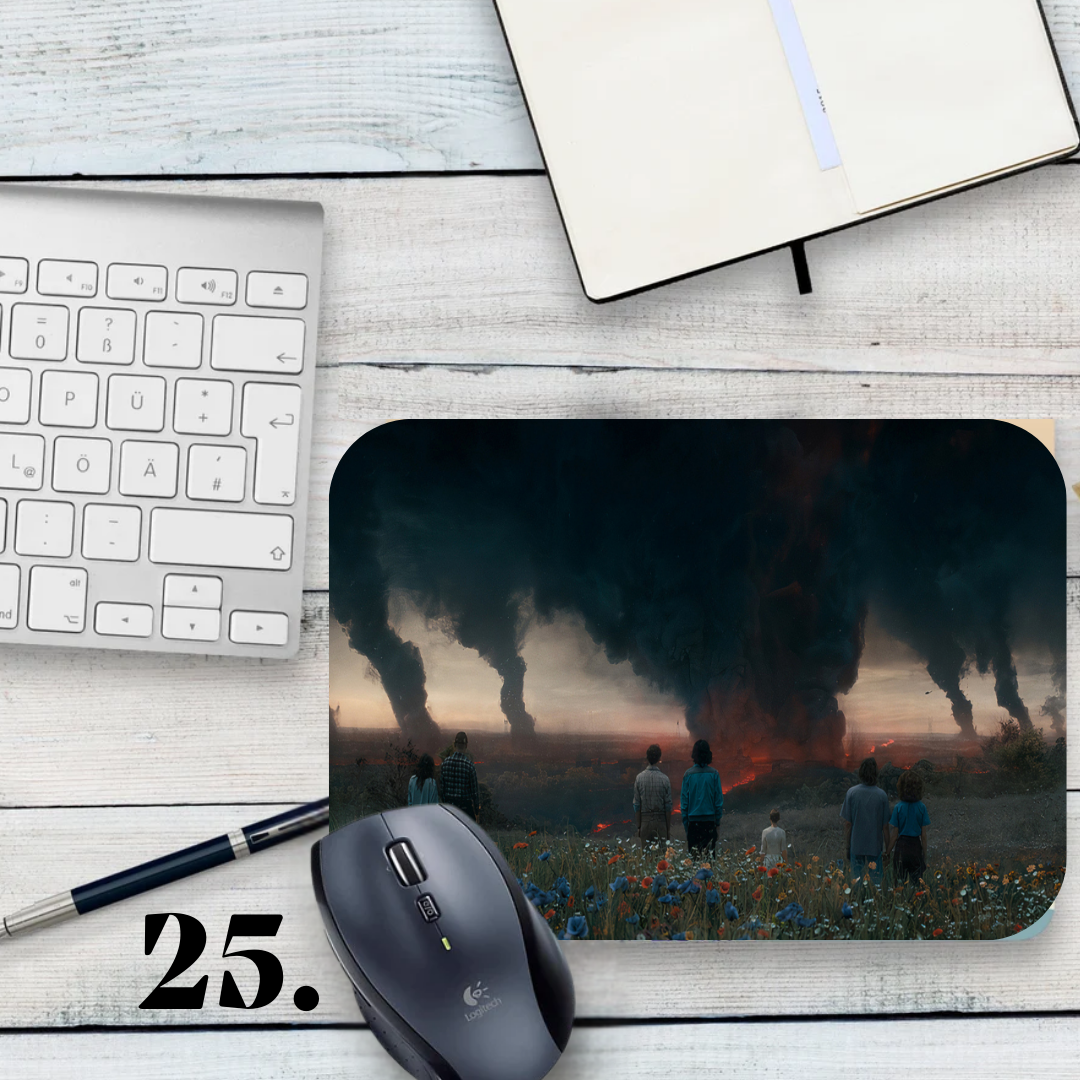 Podkładka pod mysz Stranger Things / Stranger Things – serial Netflix, Hawkins, Eleven