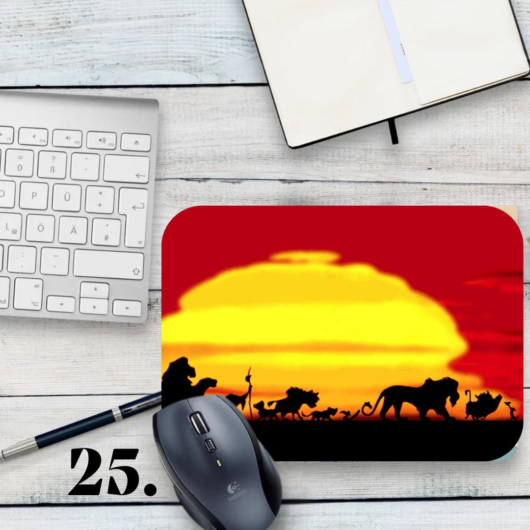 The Lion King Mouse Pad – Simba, Nala, Timon, and Pumbaa