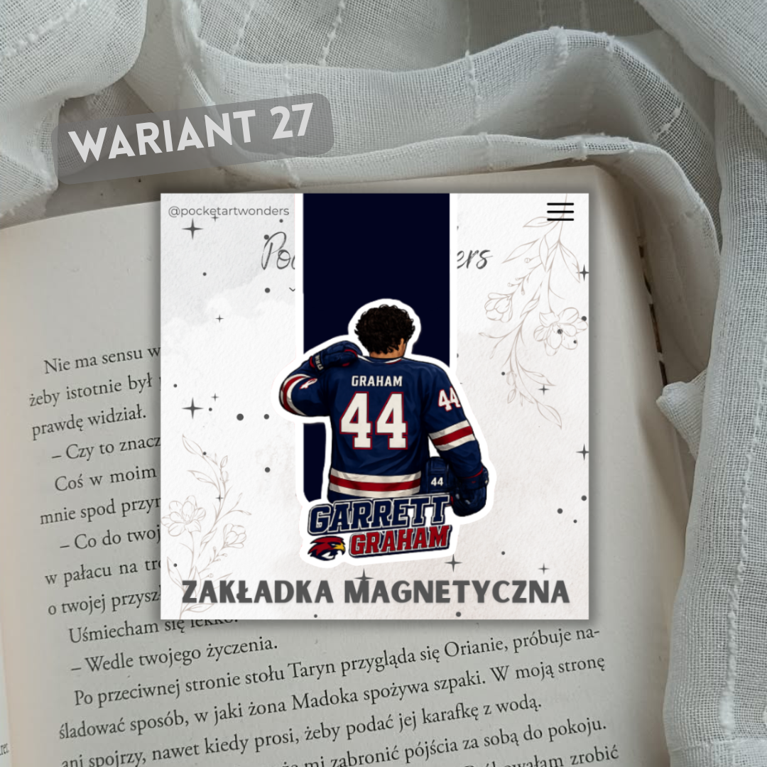 Zakładka magnetyczna - inspirowana Off Campus