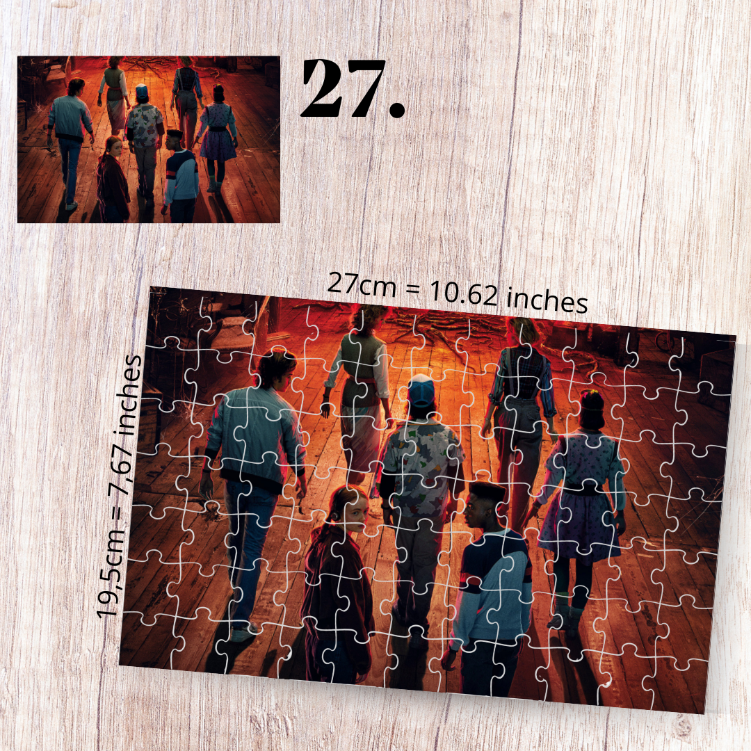 Puzzle Stranger Things / Stranger Things – serial Netflix, horror fantasy