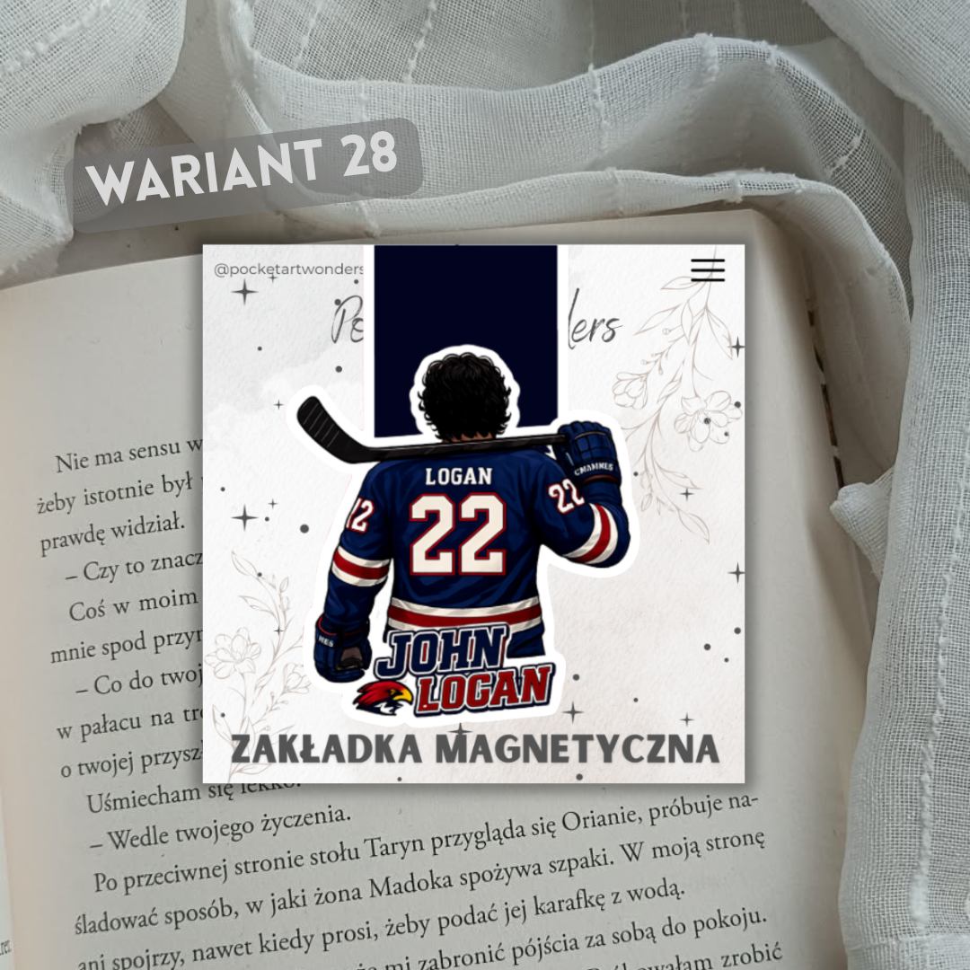 Zakładka magnetyczna - inspirowana Off Campus