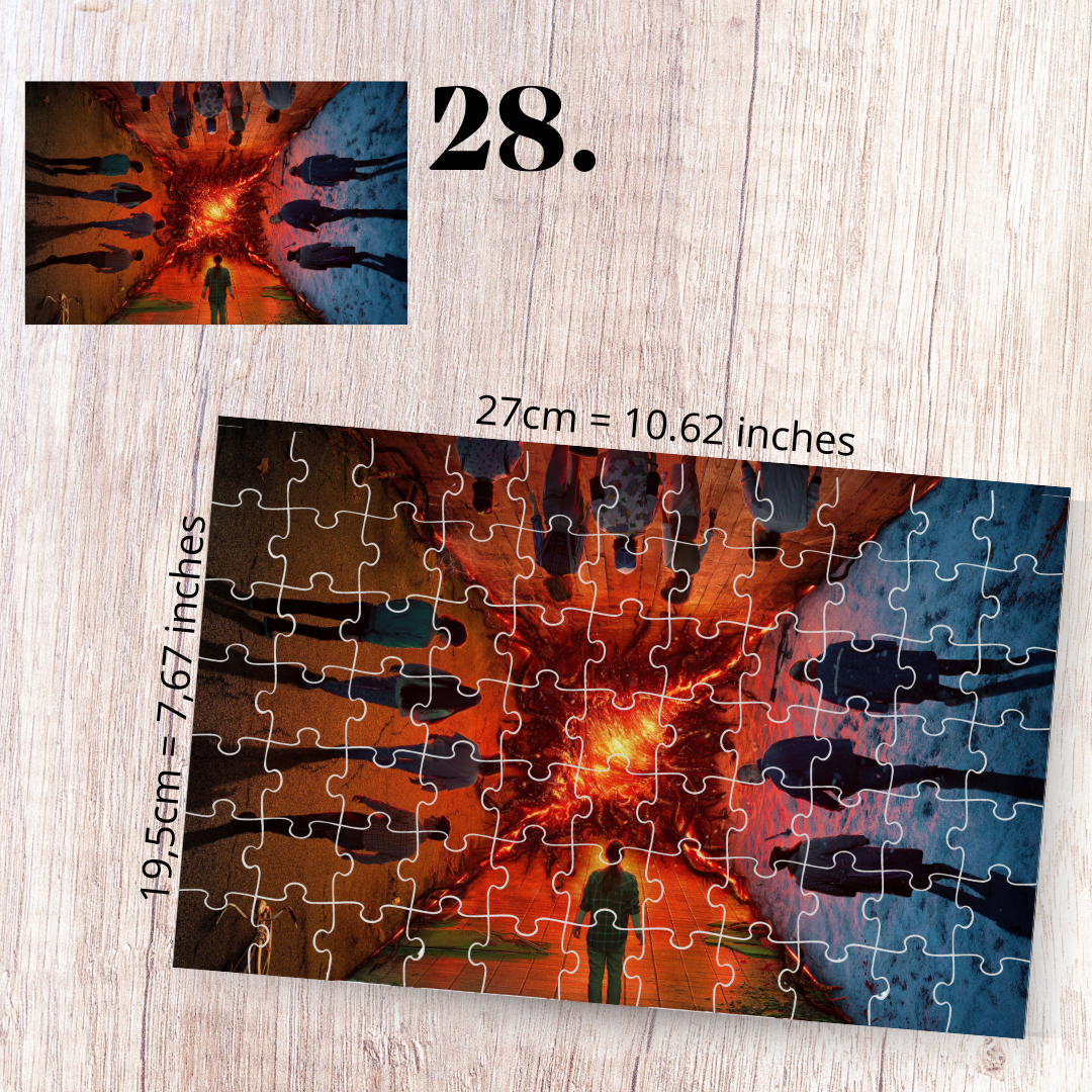 Puzzle Stranger Things / Stranger Things – serial Netflix, horror fantasy