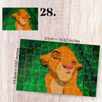 Puzzle mit 88 Teilen – Król Lew / The Lion King