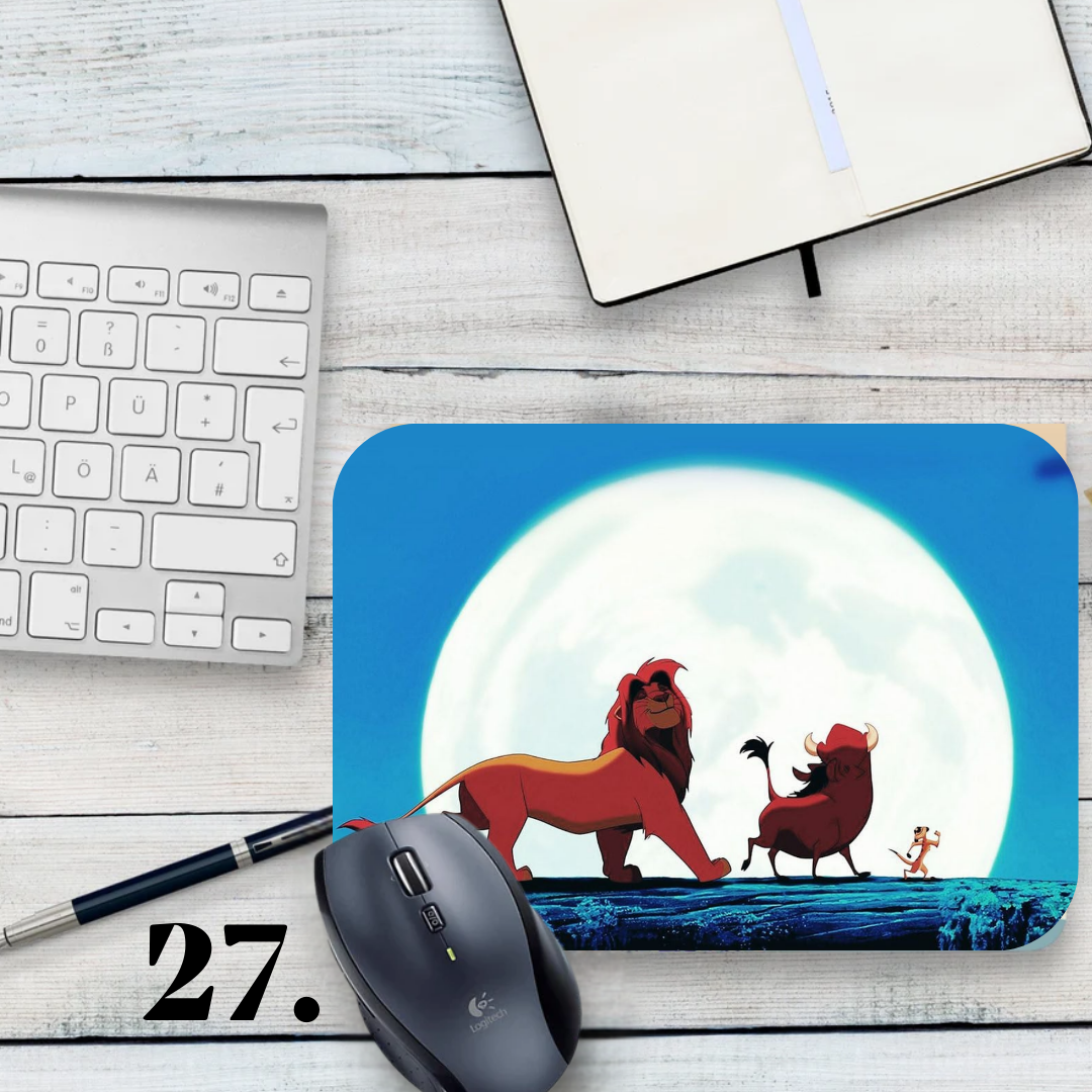 The Lion King Mouse Pad – Simba, Nala, Timon, and Pumbaa