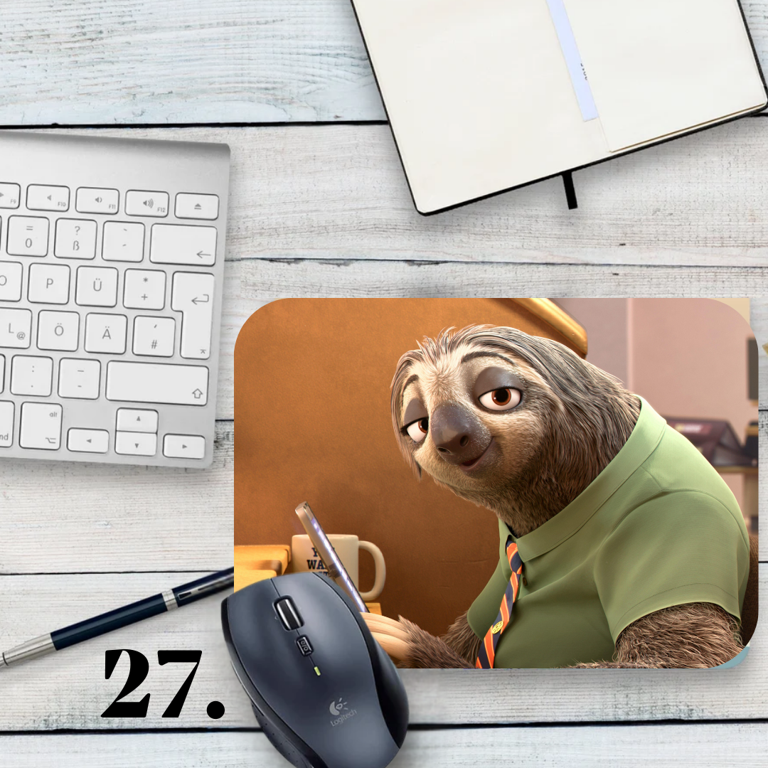 Podkładka pod mysz Zwierzogród / Zootopia – Judy Hopps i Nick Wilde