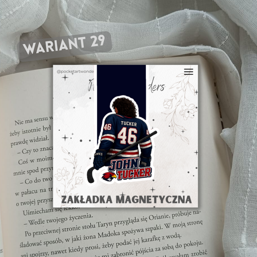 Zakładka magnetyczna - inspirowana Off Campus