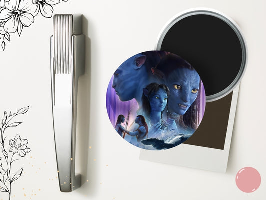 Avatar fridge magnet – movie-inspired, aesthetic fantasy magnet, Pandora, Jake Sully