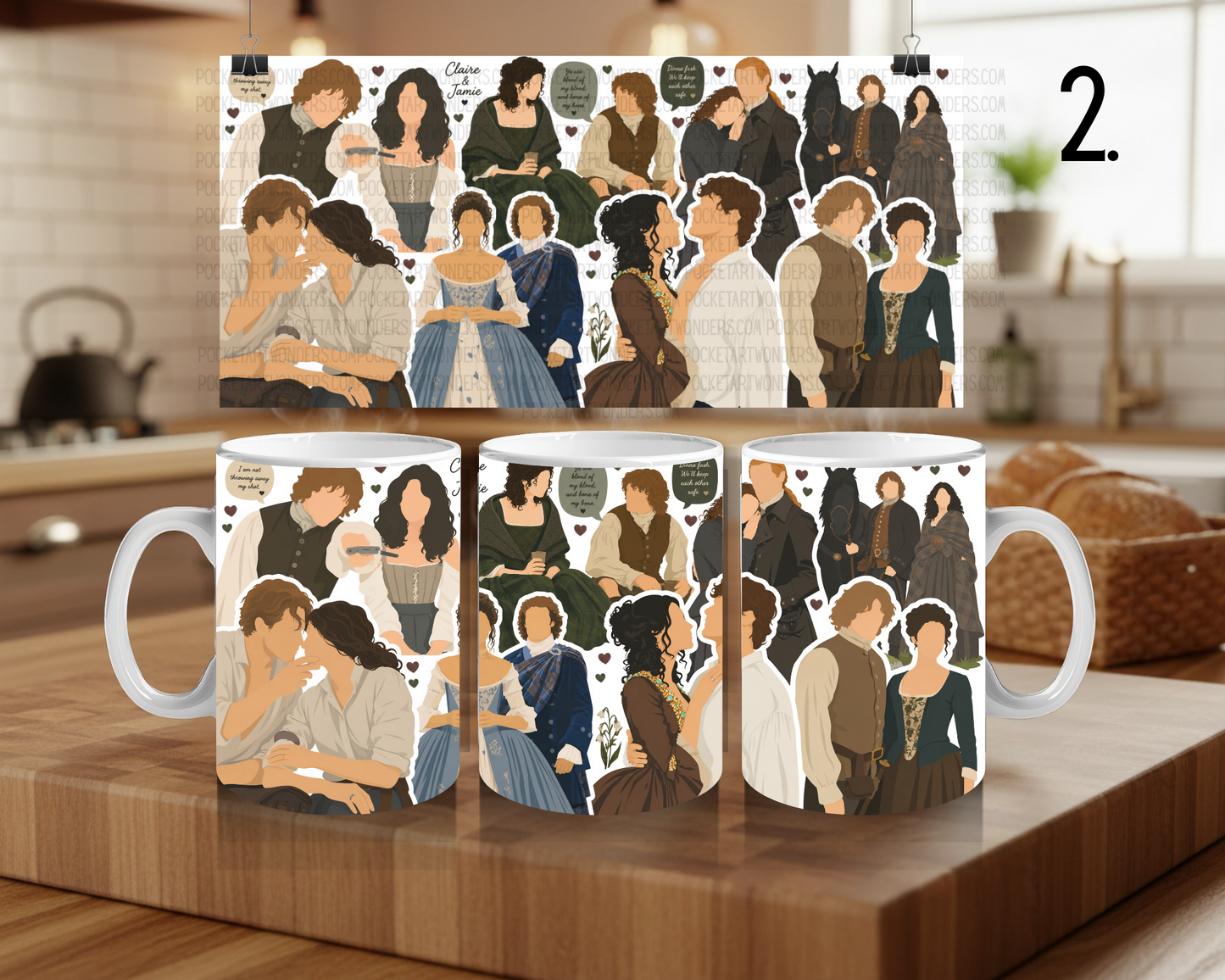 Ceramic Mug 330 ml - Outlander