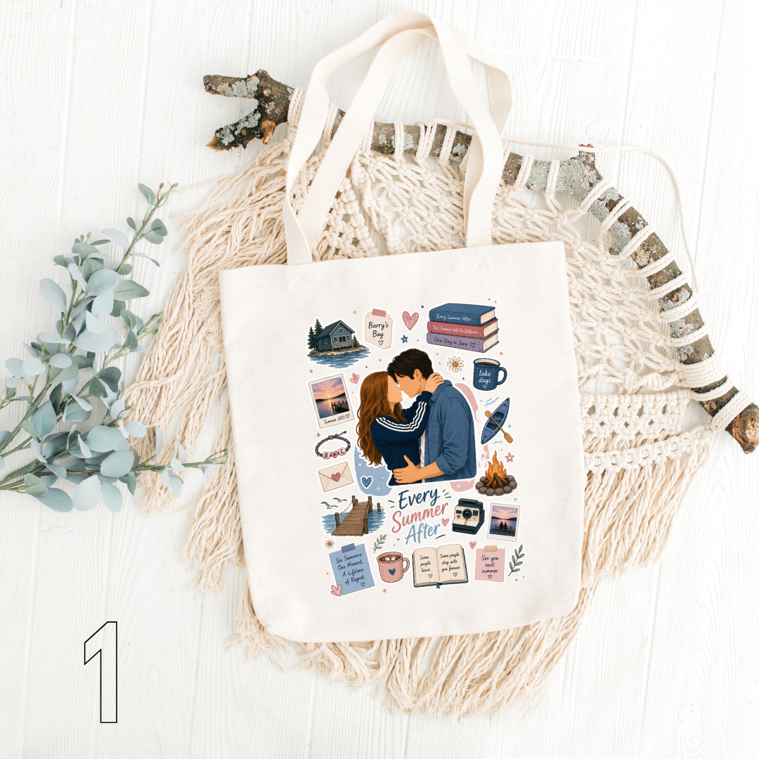 Torba Każdy kolejny rok – bookish romance i BookTok aesthetic
