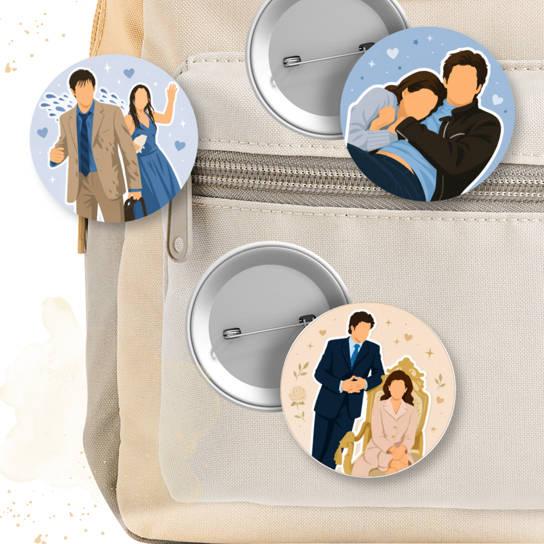 Pin Button 58 mm - The Princess Diaries