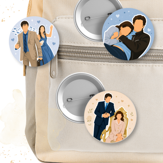 Pin Button 58 mm - The Princess Diaries