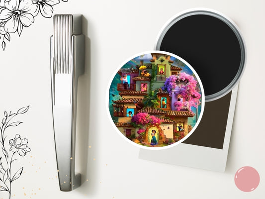 Encanto Fridge Magnet - inspired by Disney movie, charming magnet, Mirabel, Bruno