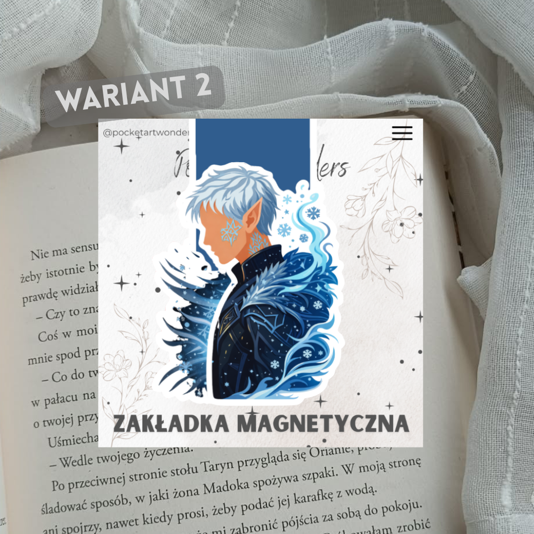 Zakładka magnetyczna - inspirowana Throne of Glass