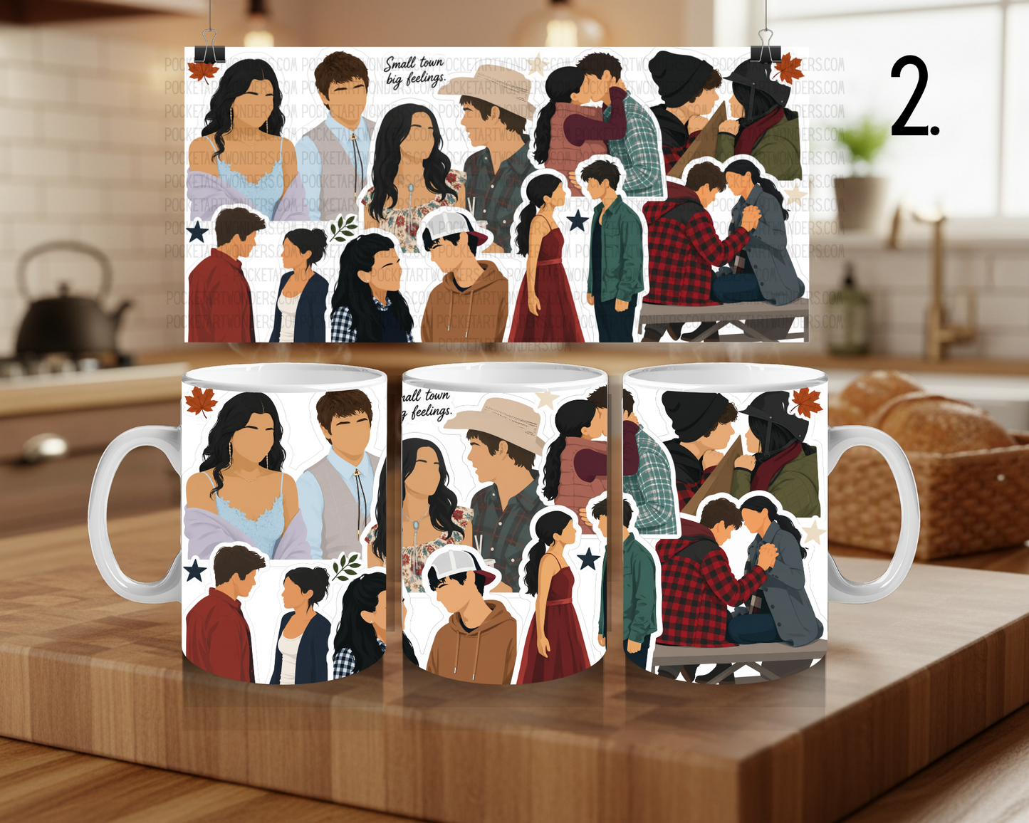 Ceramic Mug 330 ml - My Life with the Walter Boys Inspired