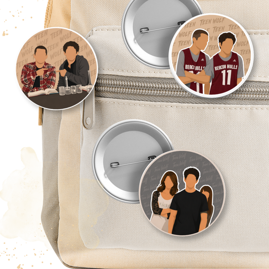 Pin Button 58 mm - Teen Wolf