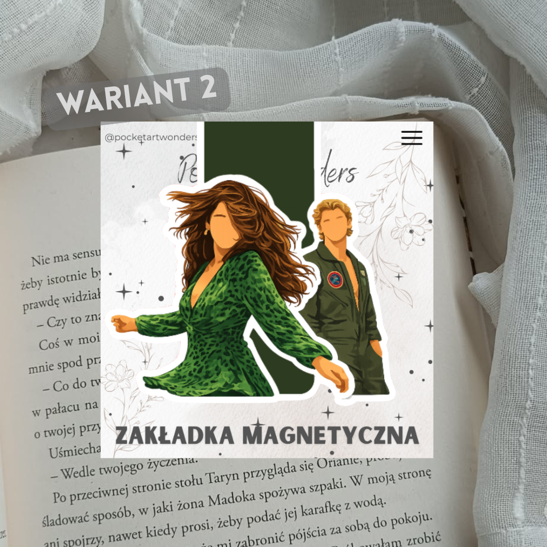 Magnetische Lesezeichen für das Buch Off Campus – Hockey-Romance und BookTok-Ästhetik