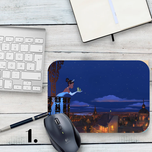 Podkładka pod mysz Księżniczka i żaba / The Princess and the Frog – animacja Disney, Tiana i Naveen