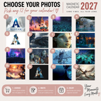 Magnetic calendar 2027 – Avatar